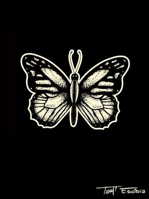 BORBOLETA PONTILHISMO