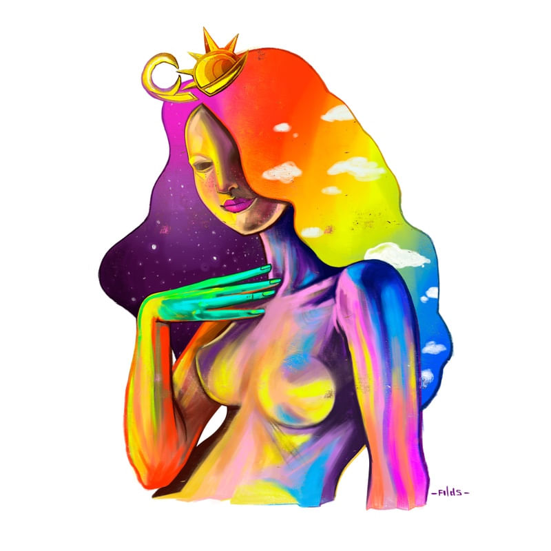 QUEEN OF SUN AND MOON
