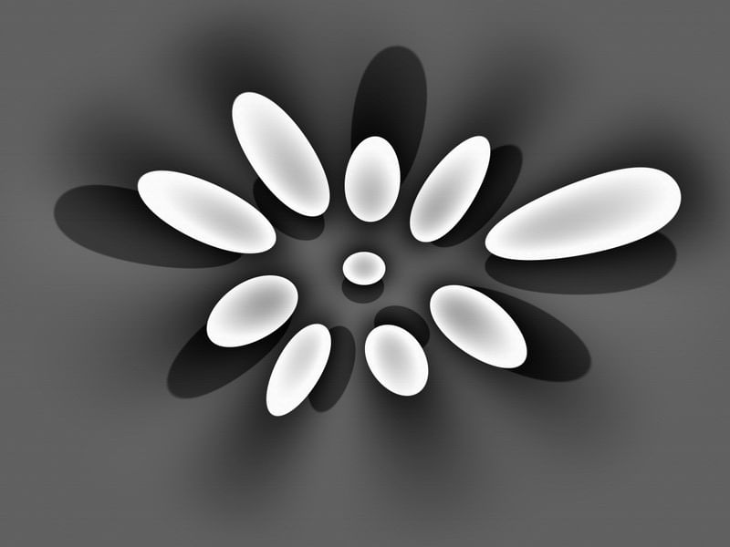 ABSTRATO FLOR 02 ARTISTA GLORIA RIMES