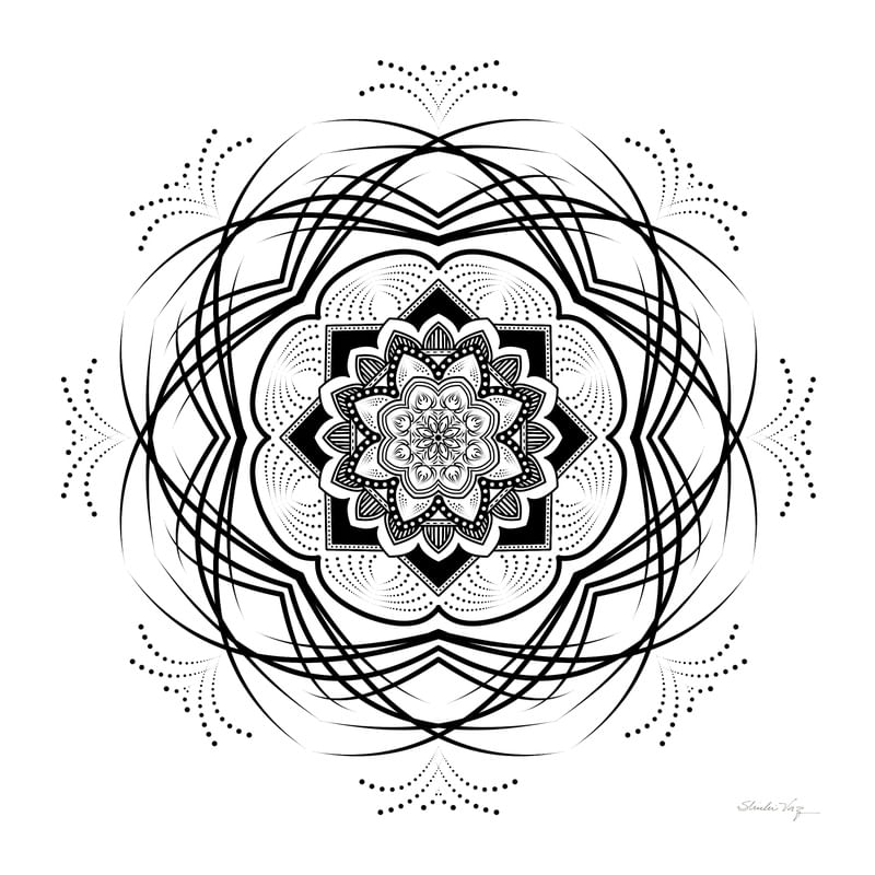 MANDALA JARDIM DE INVERNO