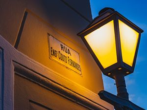 SAO LUIS - PLACA E LUMINARIA
