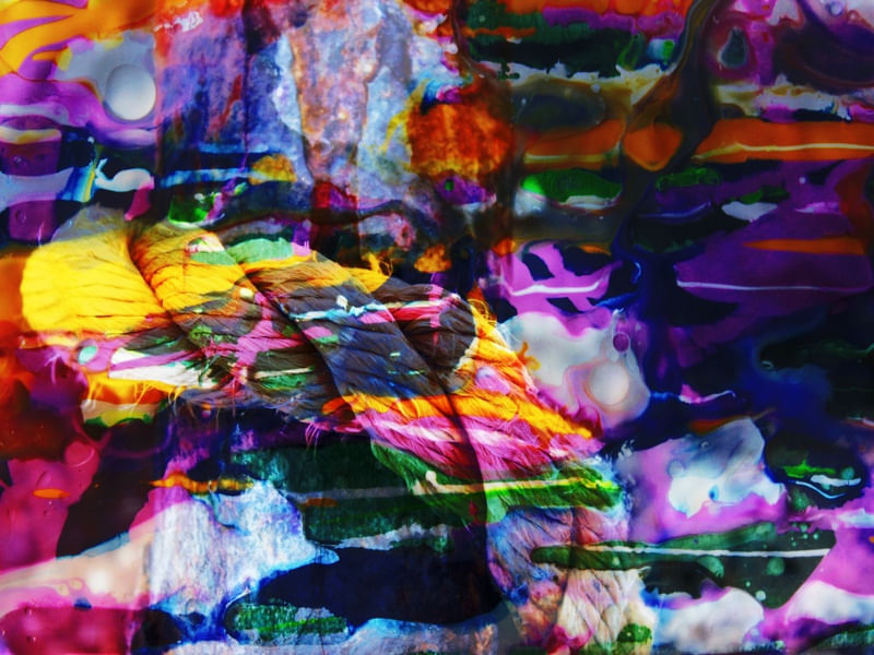 ABSTRATO SIMPLICIDADE DESLUMBRANTE 01 ARTISTA GLORIA RIMES