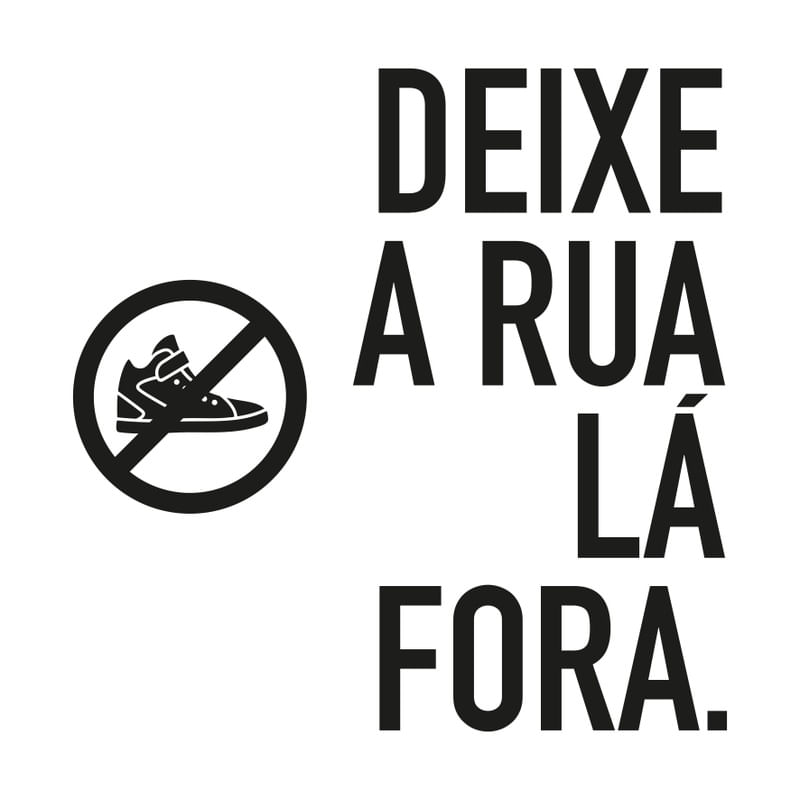 TIRE OS CALÇADOS