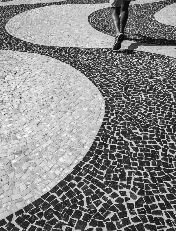WALKING IN COPACABANA
