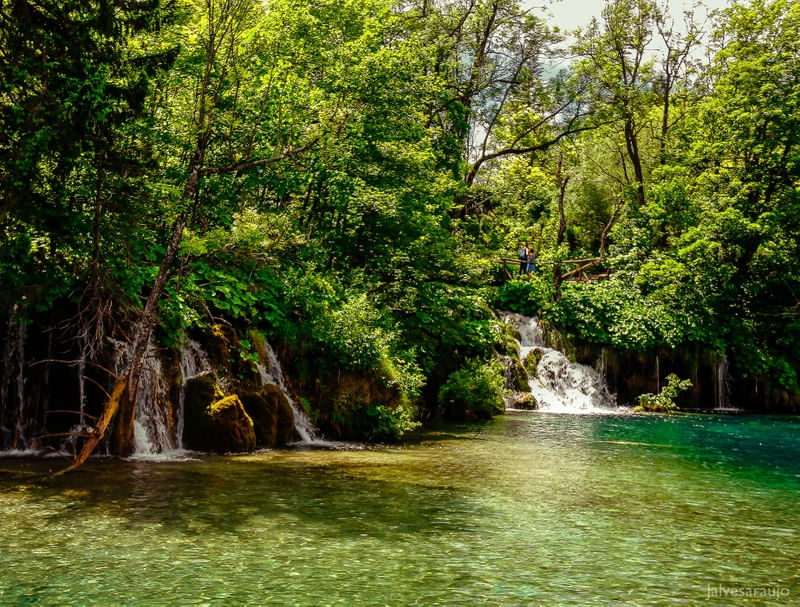 QUEDAS D'ÁGUA NO LAGO