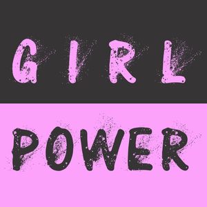 GIRL POWER GREY AND PINK