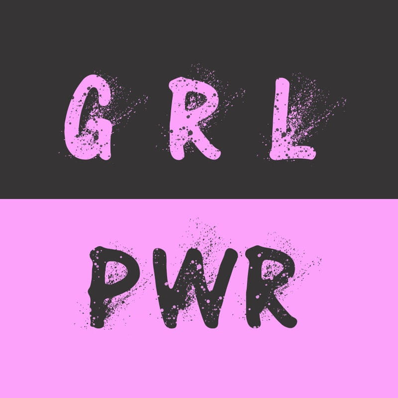 GLR PWR CINZA E ROSA