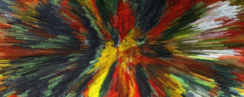 ABSTRATO PINTURA 12 PANORÂMICA ARTISTA GLORIA RIMES