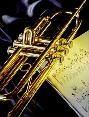 PARTITURA COM TROMPETE