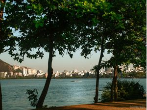 REMANDO NA LAGOA