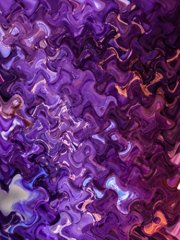 BRIGHT PURPLE ABSTRACT