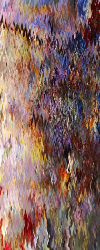 ABSTRATO OBRA DE ARTE 04 PANORÂMICO ARTISTA GLORIA RIMES