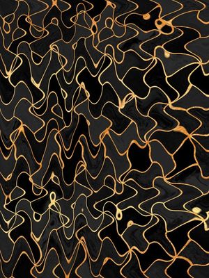 GOLD ABSTRACT_LINES