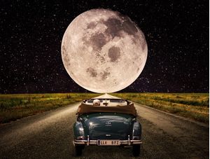 DRIVING TO THE MOON