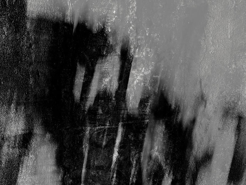 ABSTRATO PRETO E BRANCO 02 ARTISTA GLORIA RIMES