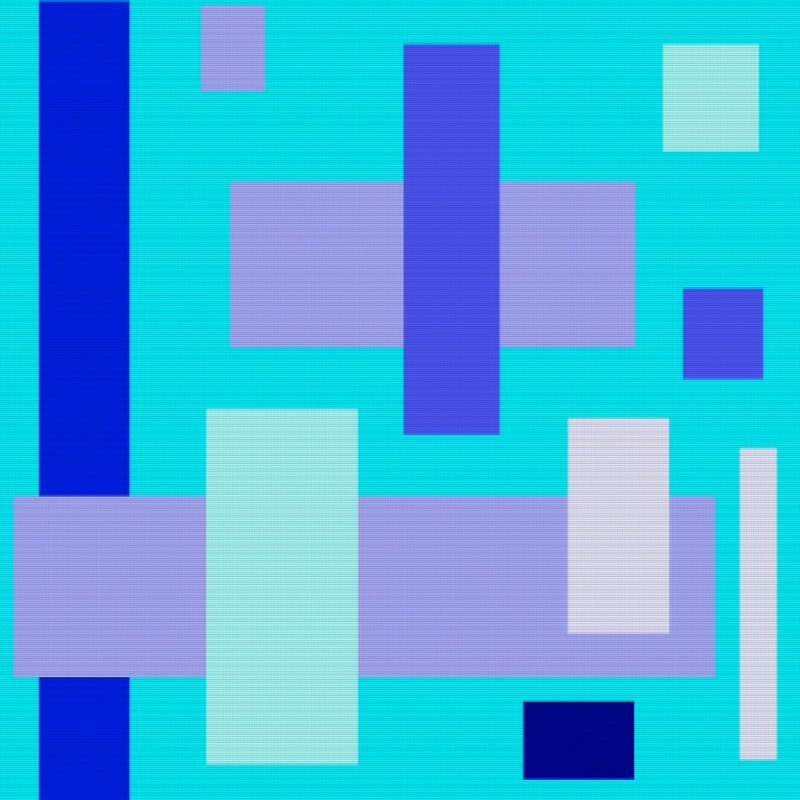 GEOMÉTRICO ABSTRATO SUAVE 01 ARTISTA GLORIA RIMES