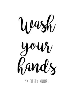 WASH YOUR HANDS (HOME ALONE)