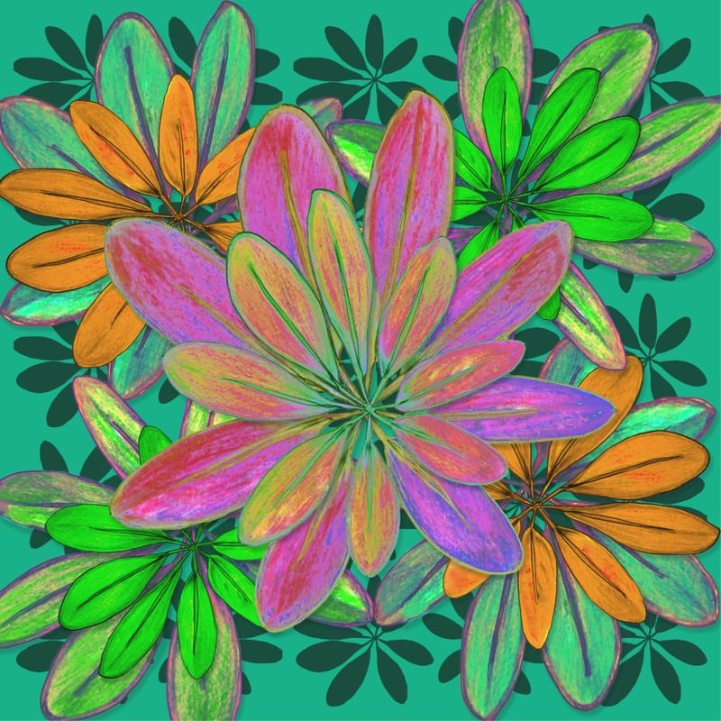 FLORES NO VERDE
