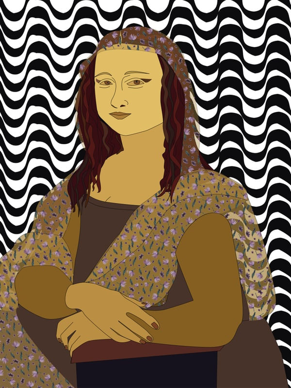 MONA LISA E O ECHARPE