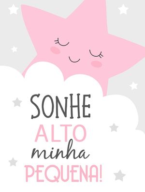 SONHE ALTO ESTRELA ROSA
