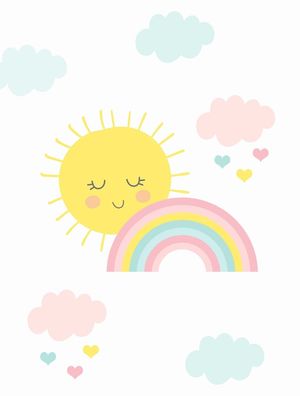 SOL E ARCO-ÍRIS
