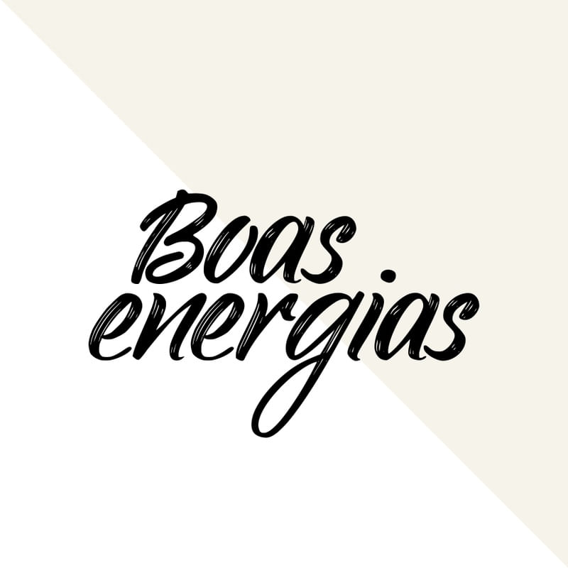 BOAS ENERGIAS - NOVO!