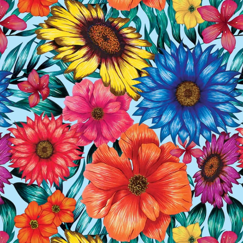 FLORAL CHEIO DE COR