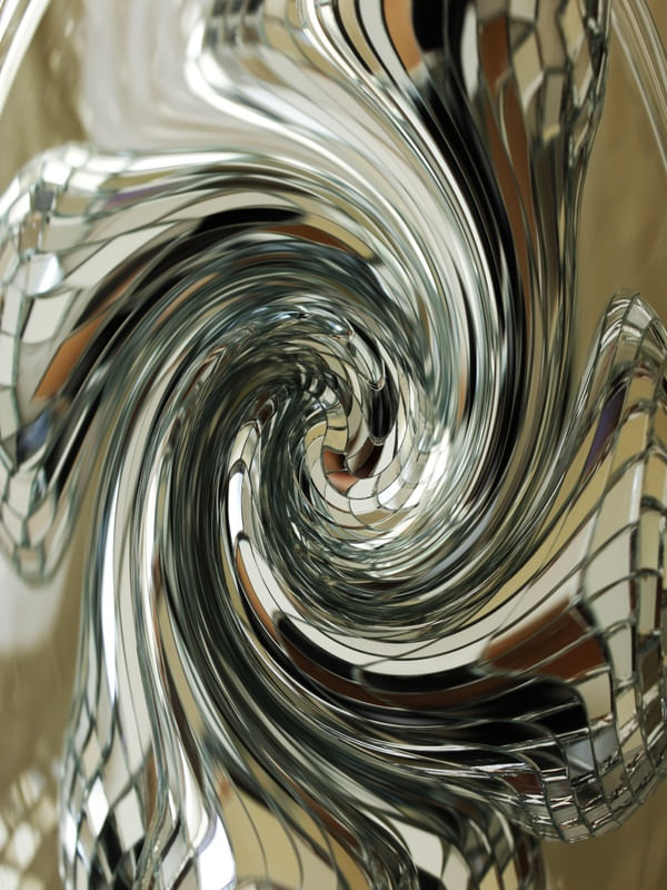 ABSTRATO NATALINO 03 ARTISTA GLORIA RIMES