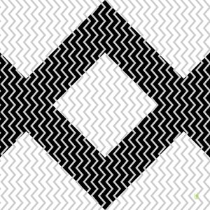 GEOMÉTRICO PRETO E BRANCO 104
