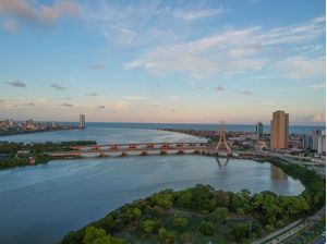 PONTE ESTAIADA RECIFE FINAL DE TARDE