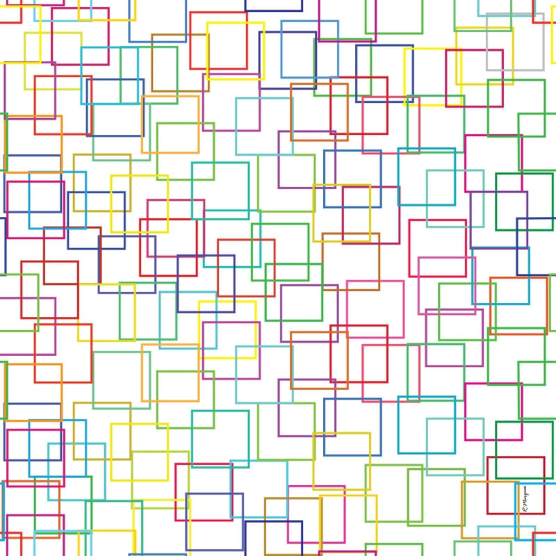 GEOMETRIC WHITE COLORS 3