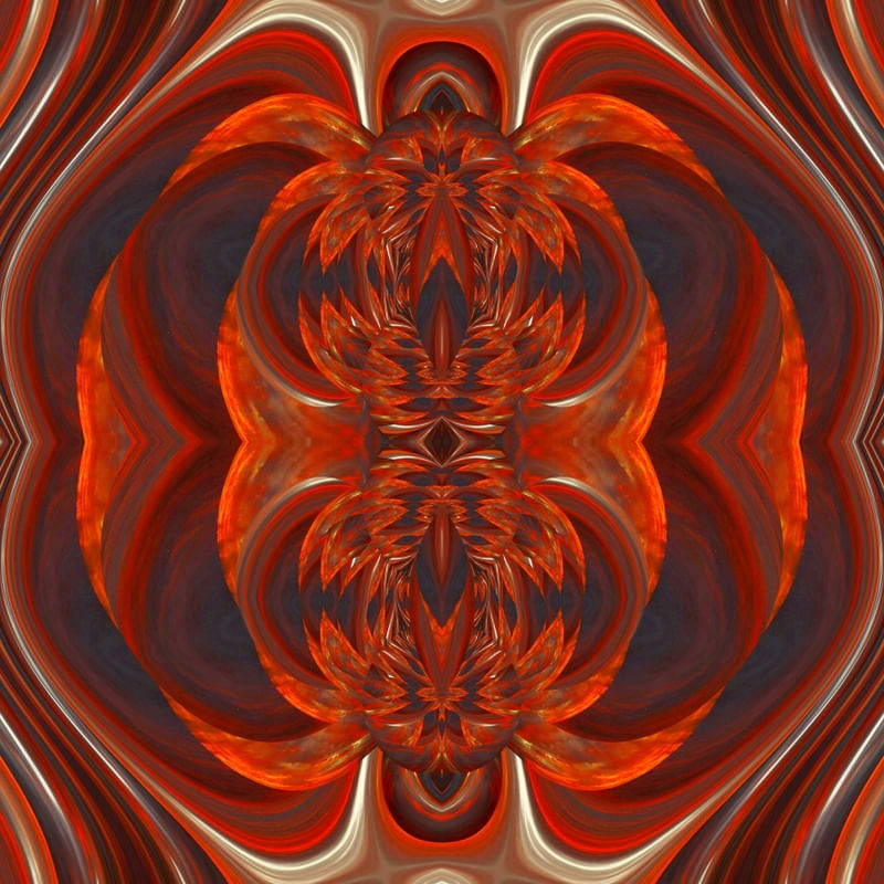 UNDULATING FLAMES 1