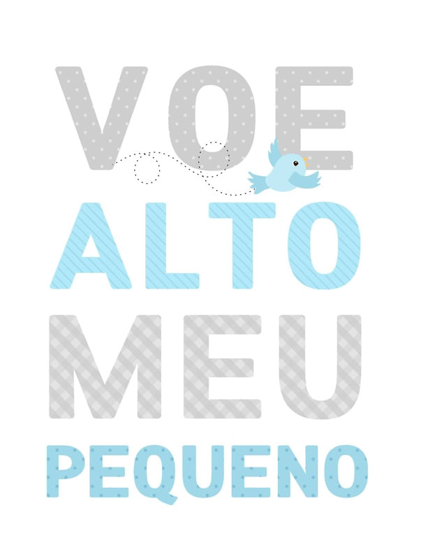 VOE ALTO MEU PEQUENO