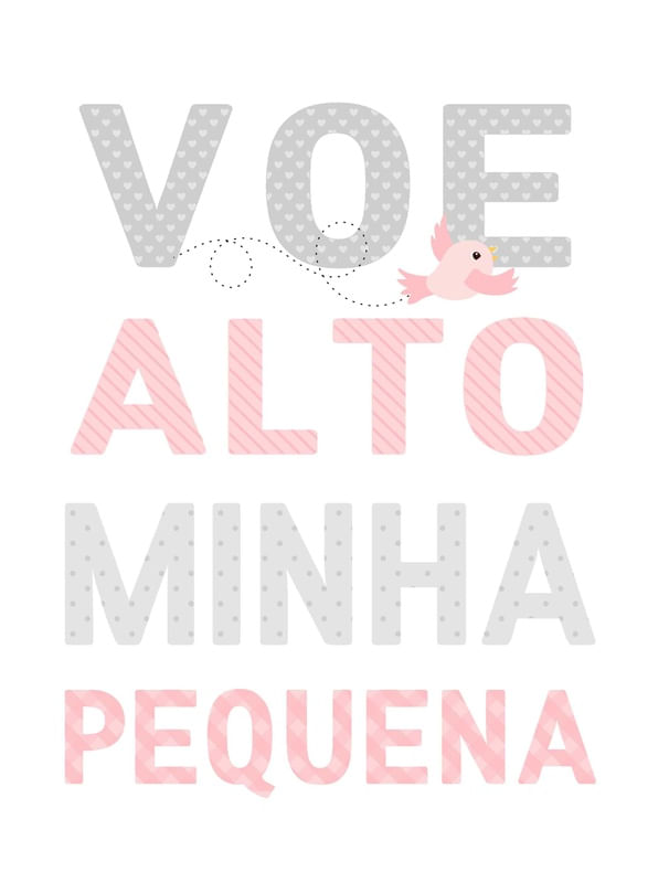VOE ALTO MINHA PEQUENA