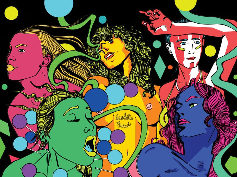 MULHERES EM CORES
