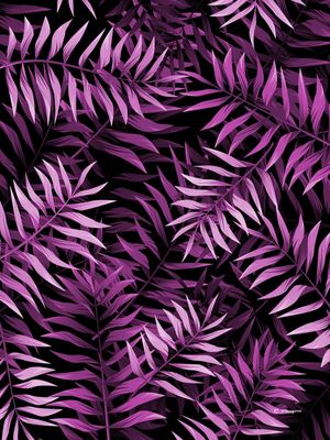 TROPICAL ROXO E PRETO