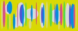 GEOMÉTRICO ABSTRATO SUAVE 04 PANORÂMICO ARTISTA GLORIA RIMES