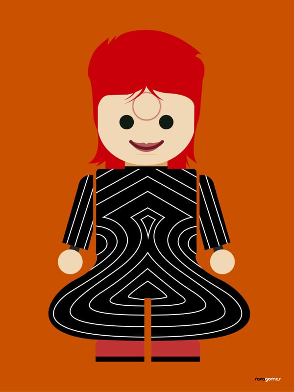 TOY DAVID BOWIE ZIGGY STARDUST