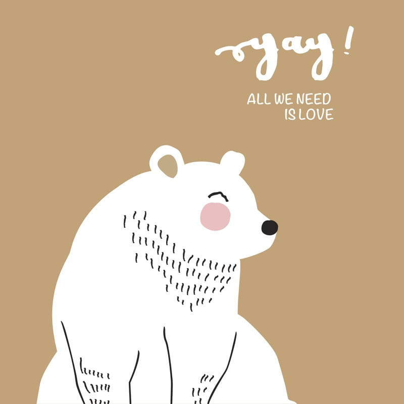 YAY! ALL WE NEED IS LOVE