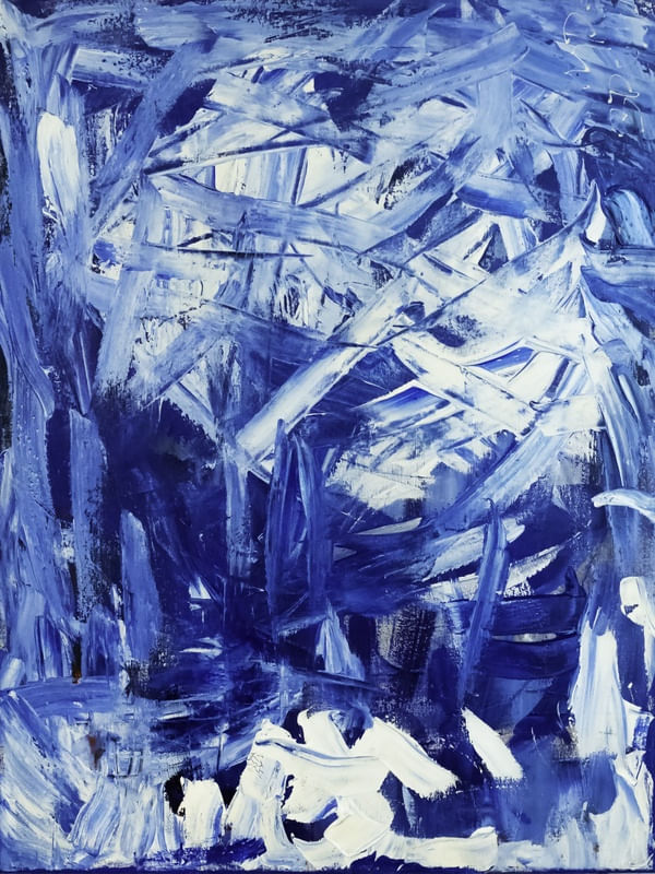 AZUL E BRANCO