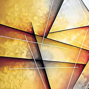 QUADROS ABSTRATO BRITTO - QB287A