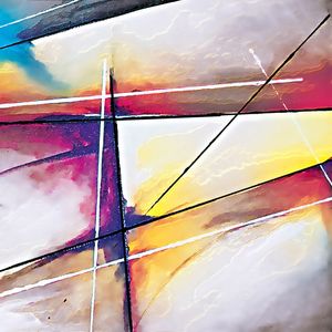 QUADROS ABSTRATO BRITTO - QB288C