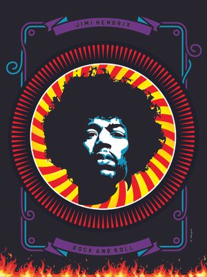 JIMI HENDRIX - THE ROCK AND ROLL FIRE