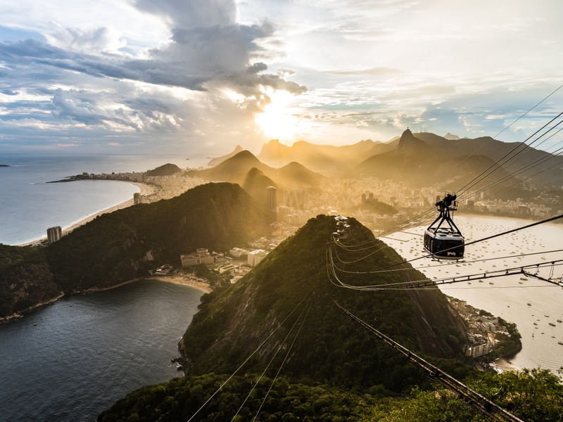 SUNSET AT SUGAR LOAF