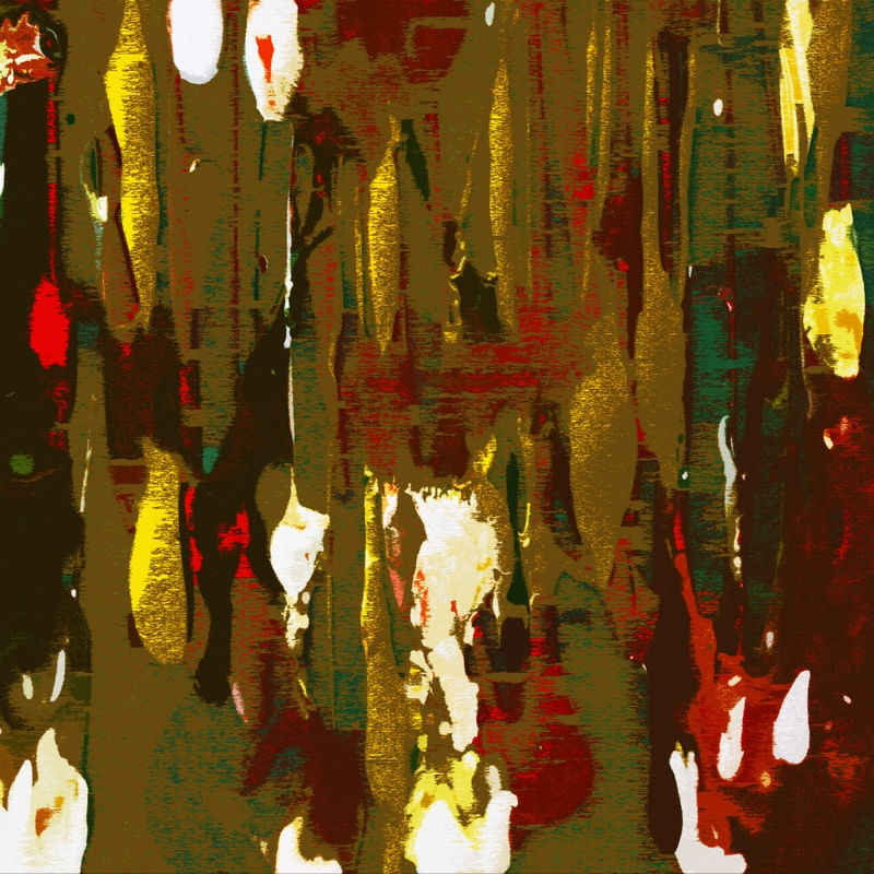 ABSTRATO PINTURA 34 ARTISTA GLORIA RIMES