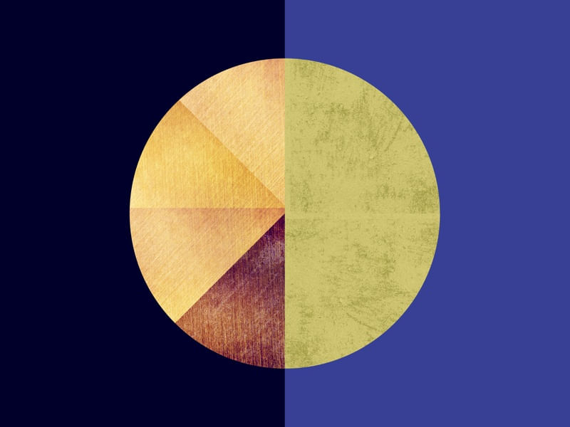 BLACK AND GOLD CIRCLE 56
