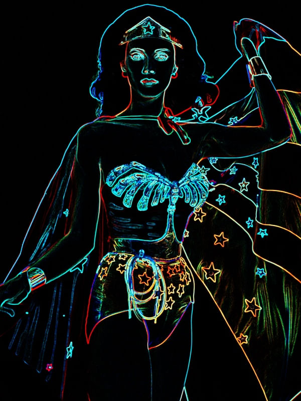 WONDER WOMAN NEONLIGHT