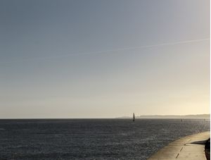 BARCO E O PÔR DO SOL