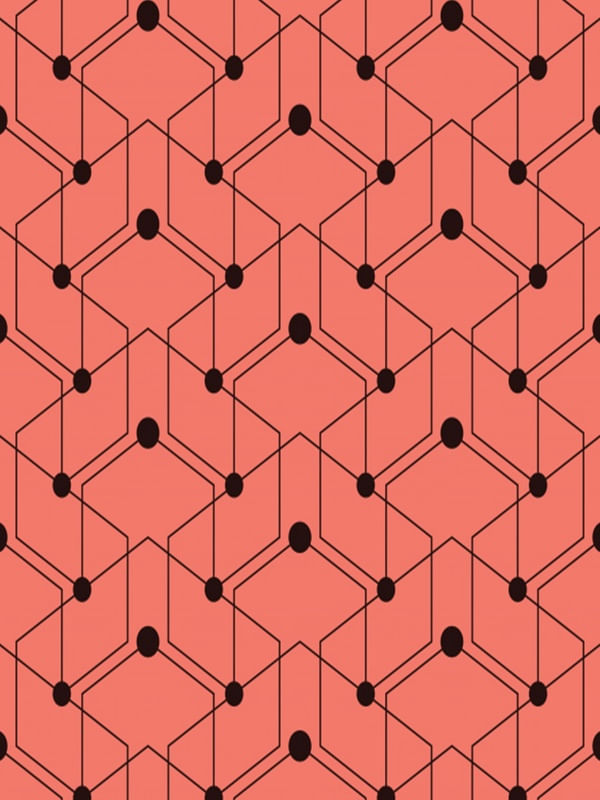 LIVING CORAL GEOMETRICO