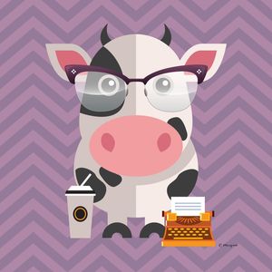 HIPSTER ANIMAL COLLECTION - VACA